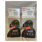 (4) Bosch Digital Tape Measure
