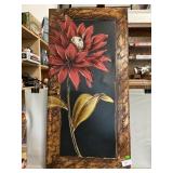 Floral Framed Canvas Wall Art