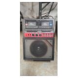 Lonestar K-5 Singalogeor Dual Cassette Boombox