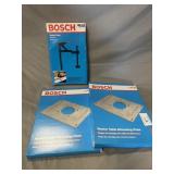 (1) Bosch Vertical Clamp (2) Bosch Router Table