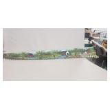 (1) Hand Painted Folk Art Saw (48" Long)