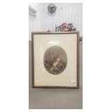 (1) Framed Ned Smith Print Numbered 745/828