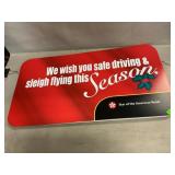(17) Texaco 2-Sided Counter Mats