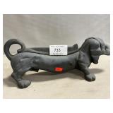 Cast Iron Dachshund Boot Scraper