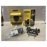 New DeWalt 15 Minute Charger, Miter Saw Worklight
