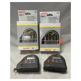 (4) Bosch DMB 5 Digital Tape Measure, (2)