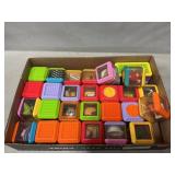 Lot Of Fisher-Price Peek-A-Blocks