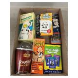 Assortment Of Travel, Card, Educational Games