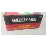 (50) Rounds 45 Auto Ammo