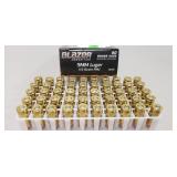 (50) Rounds 9mm Luger Ammo
