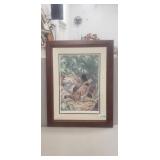 (1) Framed Ned Smith Print Numbered 743/1069