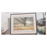 (1) Framed Print Signed & Numbered 411/600