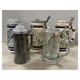 Avon & Assorted Steins
