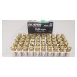 (50) Rounds 9mm Luger Ammo