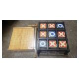 (1) Paper Cutter & (1) Plastic Tic-Tack-Toe Game