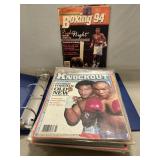 Collection Of Boxing Magazines
