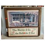 George Lyster PA Print, Framed Needlework