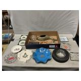 Lot Of Vintage Ashtrays