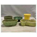 Vintage Pottery Planters