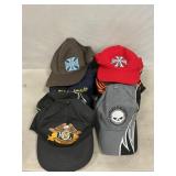 (10) Assorted Snap-Back Caps