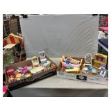 Fisher-Price & Assorted Doll Furniture