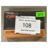 (20) Rounds Of PMC .223 Rem. Ammo