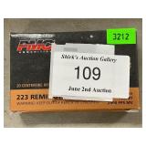 (20) Rounds Of PMC .223 Rem. Ammo