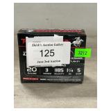 (10) Winchester 20 Gauge Shotgun Shells