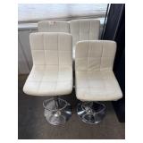 (4) Swivel Chairs/ Stools