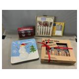 New Cheese Sets, Mini Spreaders, Bottle Stoppers,