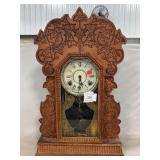 Antique Gilbert Gingerbread Mantel Clock