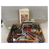 Lot Of Small Tools, Vintage Items, Reference Book
