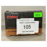 (20) Round Of PMC .223 Rem. Ammo
