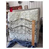 King Size Mattress, Box Spring and Frame