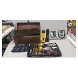 Box Of Assorted Tools Including (1) Metal Tool