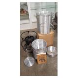 Complete Turkey Fryer Set-Up w/ Portable Propane