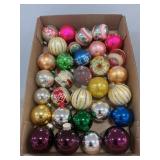 Vintage Glass Christmas Ornaments, Including