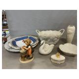 Lenox Porcelain Assortment, Goebel Hummel Figure,