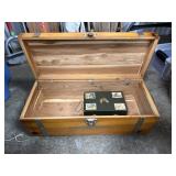 (2) Wooden Boxes