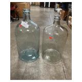 (2) Glass Water Bottles