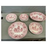 Lot Of Ucagco ï¿½Festivalï¿½ Transferware (Japan