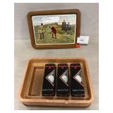 Spaldng Molitor Golf Balls In Tin