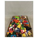 Lot Of Character Vehicles, Happy Meal Toys