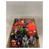 Assorted Toy Figures, Keychains
