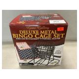 Deluxe Metal Bingo Cage Set (Complete)