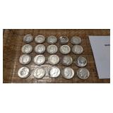 (20) U.S. Silver Dimes