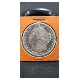 (1) U.S. 1880 Silver Morgan One Dollar Coin