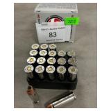 (20) Rounds Of Underwood .38 Special + P Ammo