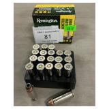 (20) Rounds Of Remington .38 Special + P Ammo
