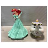 Disney Ariel ï¿½Little Mermaidï¿½ & Mrs. Potts